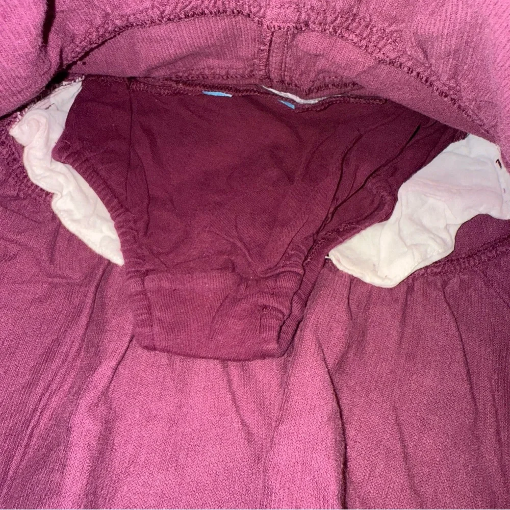 Y2K The Children's Place Burgundy Corduroy Skirt Size 24 month